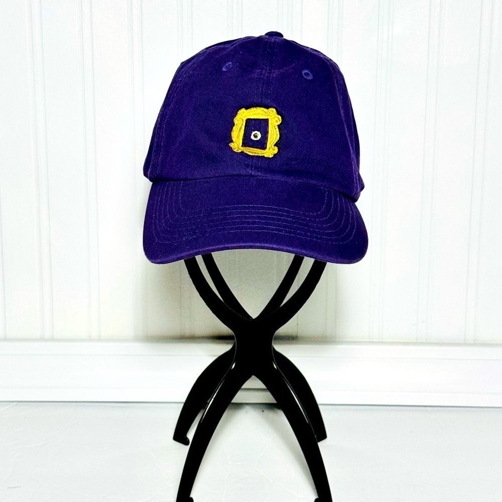 Friends TV Sitcom Purple Frame Hat Cap Chandler Ross‎ Rachel Phoebe Monica Joey